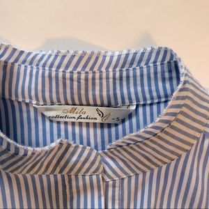 mila duo tone shirt dress